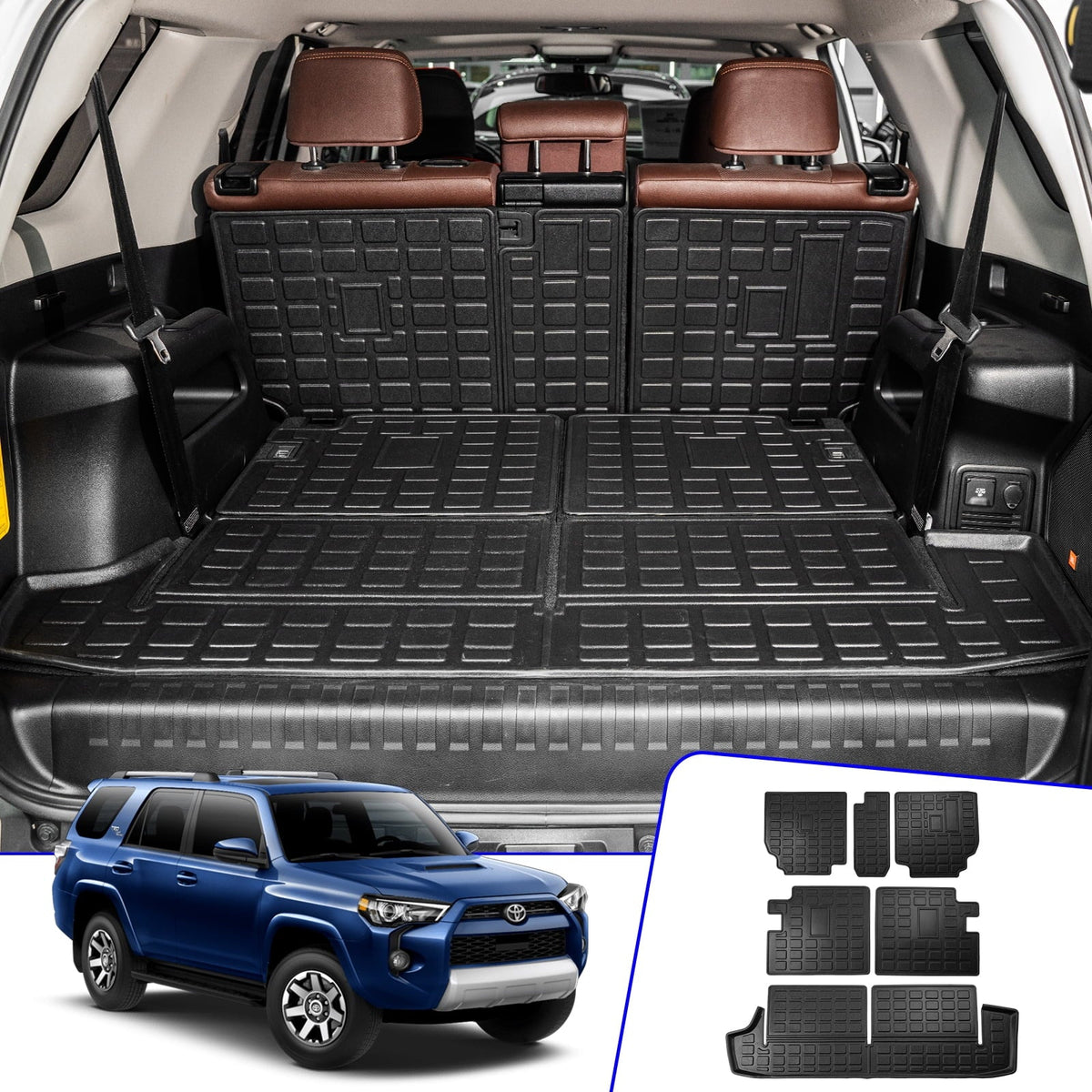 Fit 2010-2023 Toyota 4Runner 7 Seats Trunk Mat Cargo Liner 4 Runner Accessories (Fit 2nd&3rd Row)
