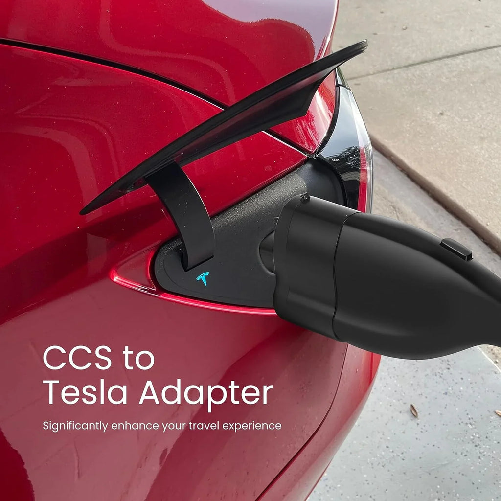 VIVOHOME CCS1 to Tesla Adapter Supercharger for Tesla Model 3, Y, X, S, Max 250kW 250A DC Fast Charging with Portable Case Compatible with Level 3 Charging Stations