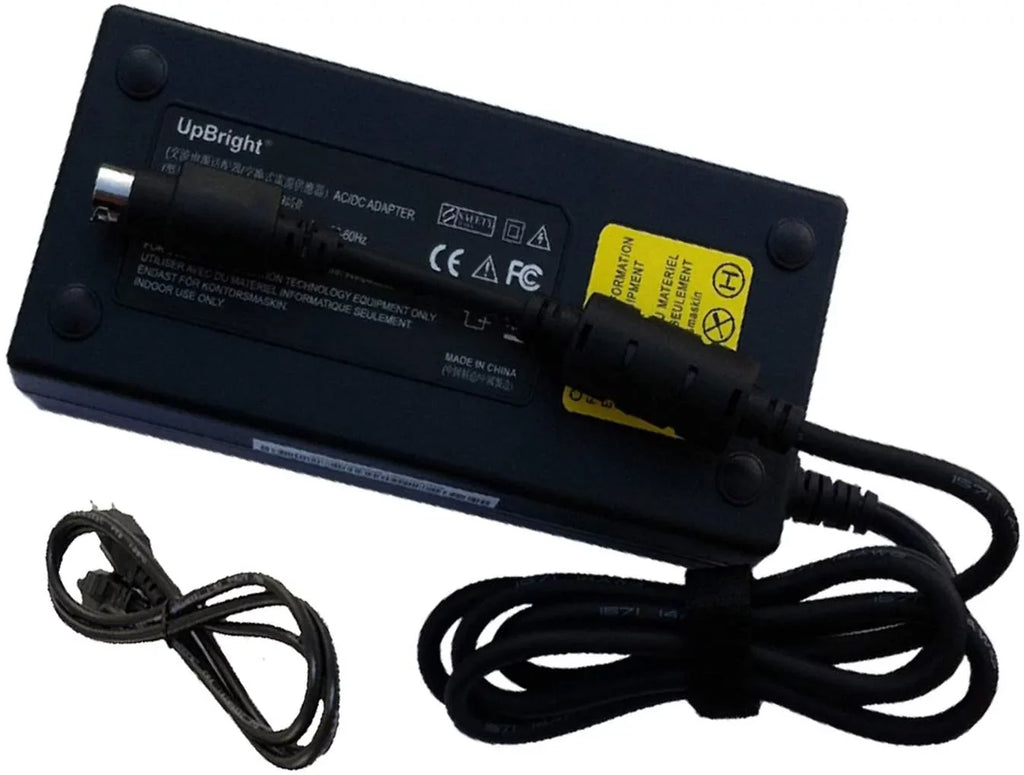 UPBRIGHT New 4-Pin DIN 20V 8A 160W AC / DC Adapter For Alienware Area-51m Notebook Notebook PC Power Supply Cord Cable Battery Charger Mains PSU (with 4 Prong Connector)