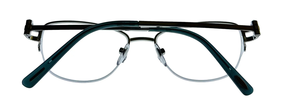 Chopard Women's Eyewear Rimless Square Silver Plate Metal VCH052S 579Y 52mm