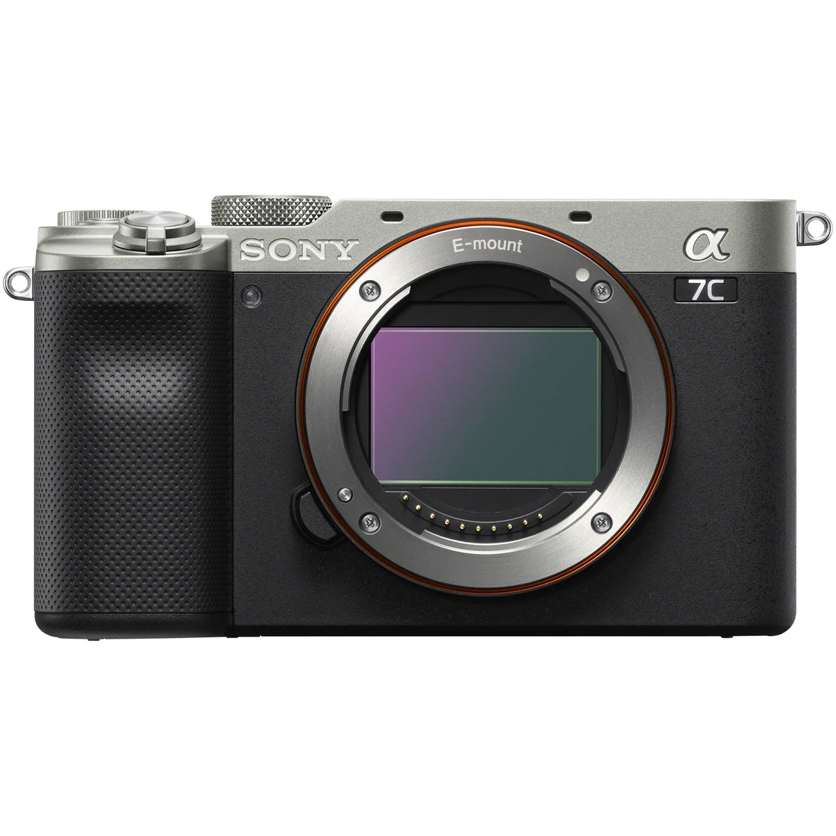 a7C Mirrorless Full Frame Camera Body + FE 35mm F1.4 GM G Master Lens SEL35F14GM Silver ILCE7C/S Bundle with Deco Gear Photography Backpack Case + Microphone + LED + Monopod and Accessories