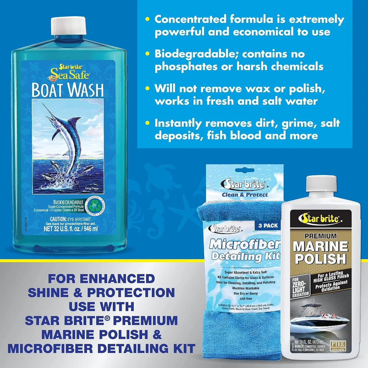 Star Brite 089732Pw Star Brite Sea Safe Boat Wash