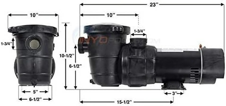 Pure Pro XL Above Ground Pool Pump; PL1501; 1 ; Single Speed