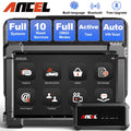 ANCEL X7 OBD2 Scanner Wireless Bluetooth Car Full System Scanner with 10 Reset Services Advanced Automotive Diagnostic Tool OBDII Code Reader Active Test ECU Coding for VW AUDI OBD EOBD OBD2 12V Cars