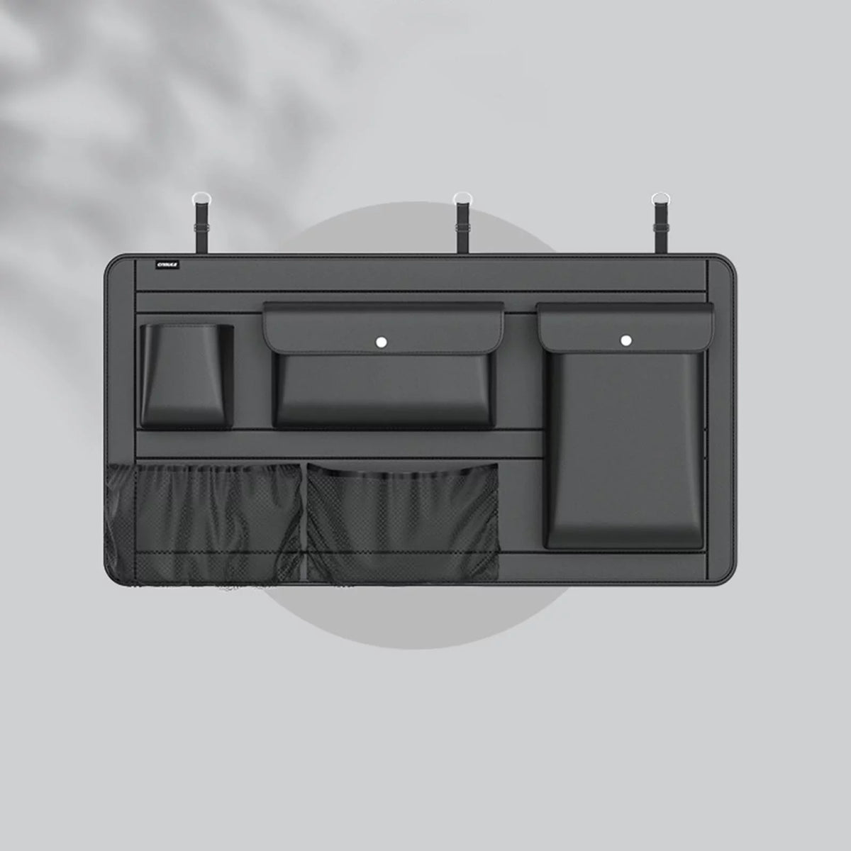 Car Back Seat Trunk Hanging Organizer 90cmx45cm Saving Space Easily Install Tough with Multiple Pockets for SUV Truck