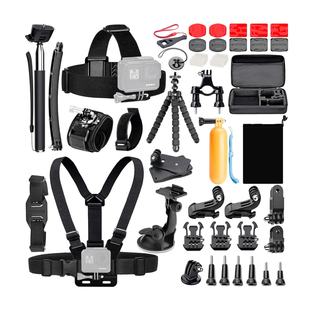 GoPro HERO9 5K Liquidproof Action Camera (Black) Bundle with Camera Accessory Kit