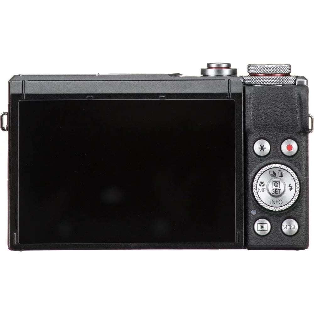 PowerShot G7 X Mark III Digital Camera (Silver) + Extra Battery +Tripod + Case -64GB Kit