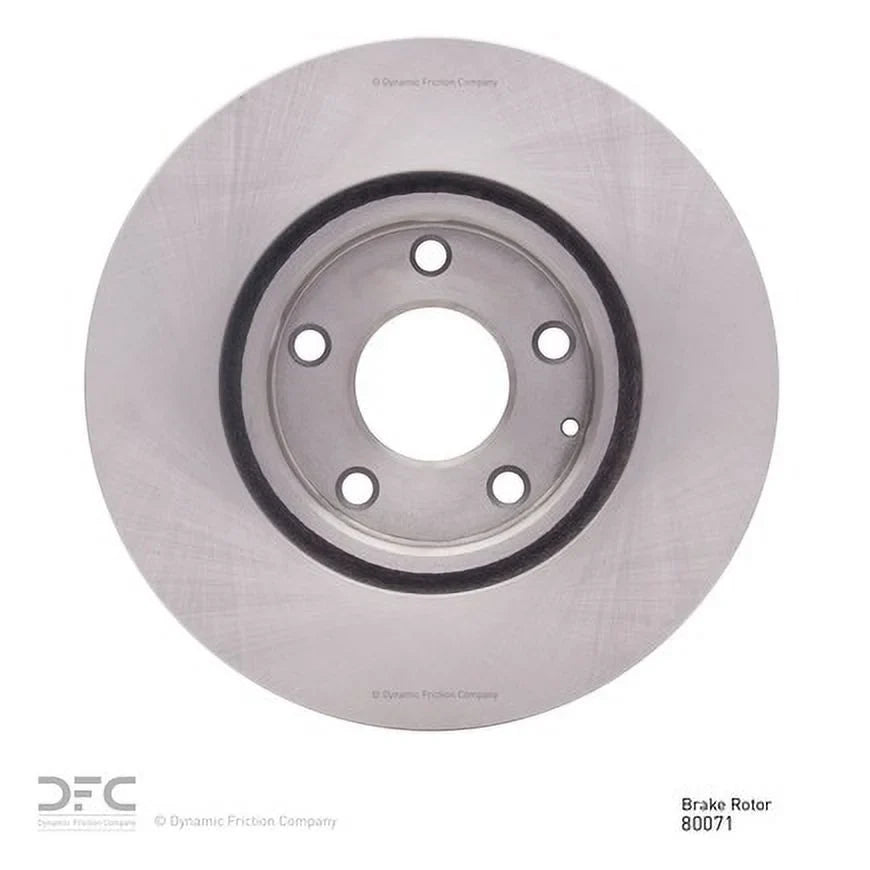 Front Dynamic Friction Company Disc Brake Rotor 600-80071 (1) For 2013-2015 Mazda CX-5; 2014-2015 Mazda 6