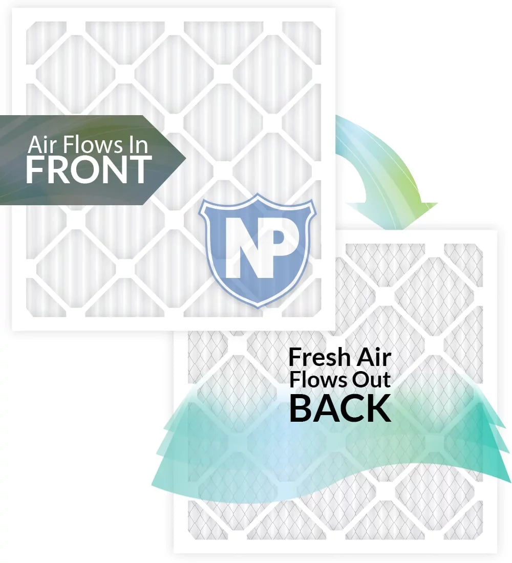 Nordic Pure 16x30x2 Pleated MERV 13 Air Filters 3 Pack