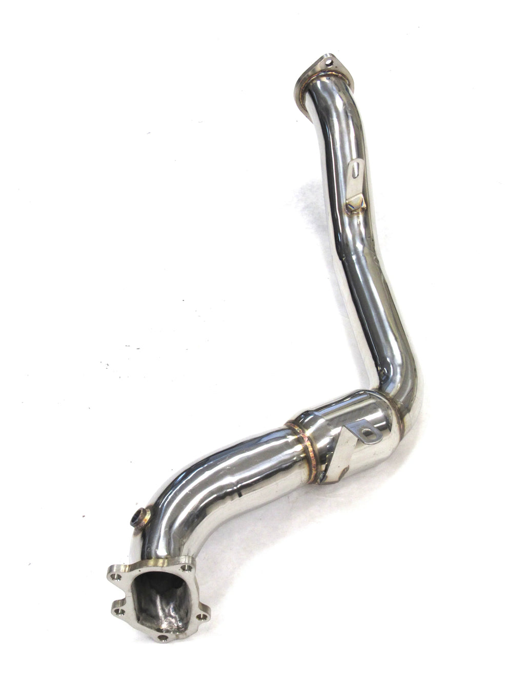 Stainless Steel Resonator Fitment For 2008 thru 2014 Subaru WRX/ 2008 thru 2021 Subaru WRX STI By OBX-RS