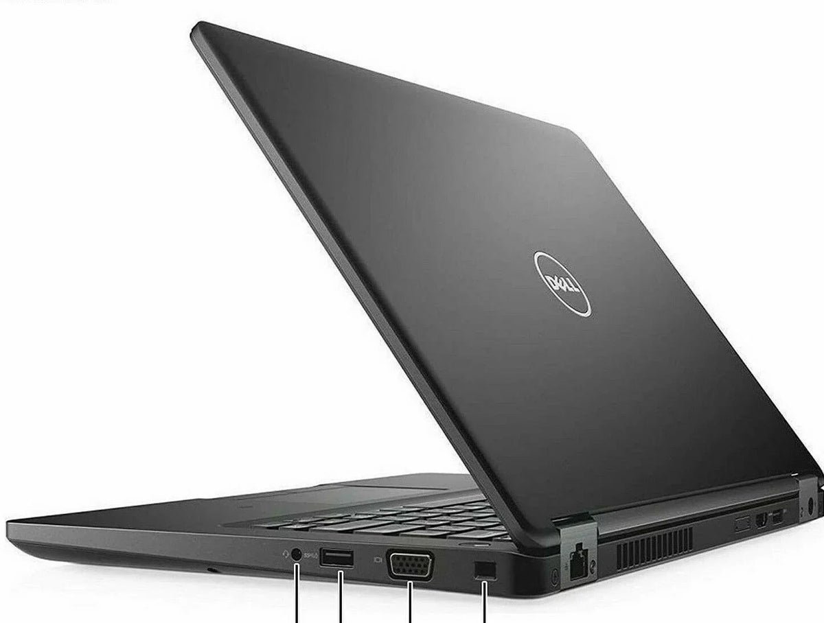 PRE-OWNED Latitude 5480 Business Mobile pc 14.0'' HD (1366 x 768) Non-Touch, 6th Gen Core i5-6300U, 16GB RAM, 256GB SSD, HD 520 Graphics, Windows 10 Pro