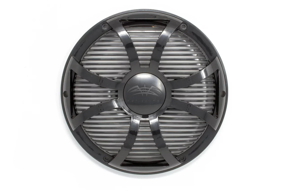 Restored Wet Sounds REVO 12 SW-B GRILL Black SW Closed Style Grill for the REVO 12 Inch LED Marine Subwoofer (Refurbished)
