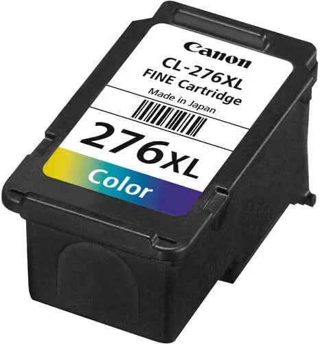 PG-275 XL Black (4981C001) and CL-276 XL Color High Capacity Ink Cartridges (4987C001) - Retail Packaging