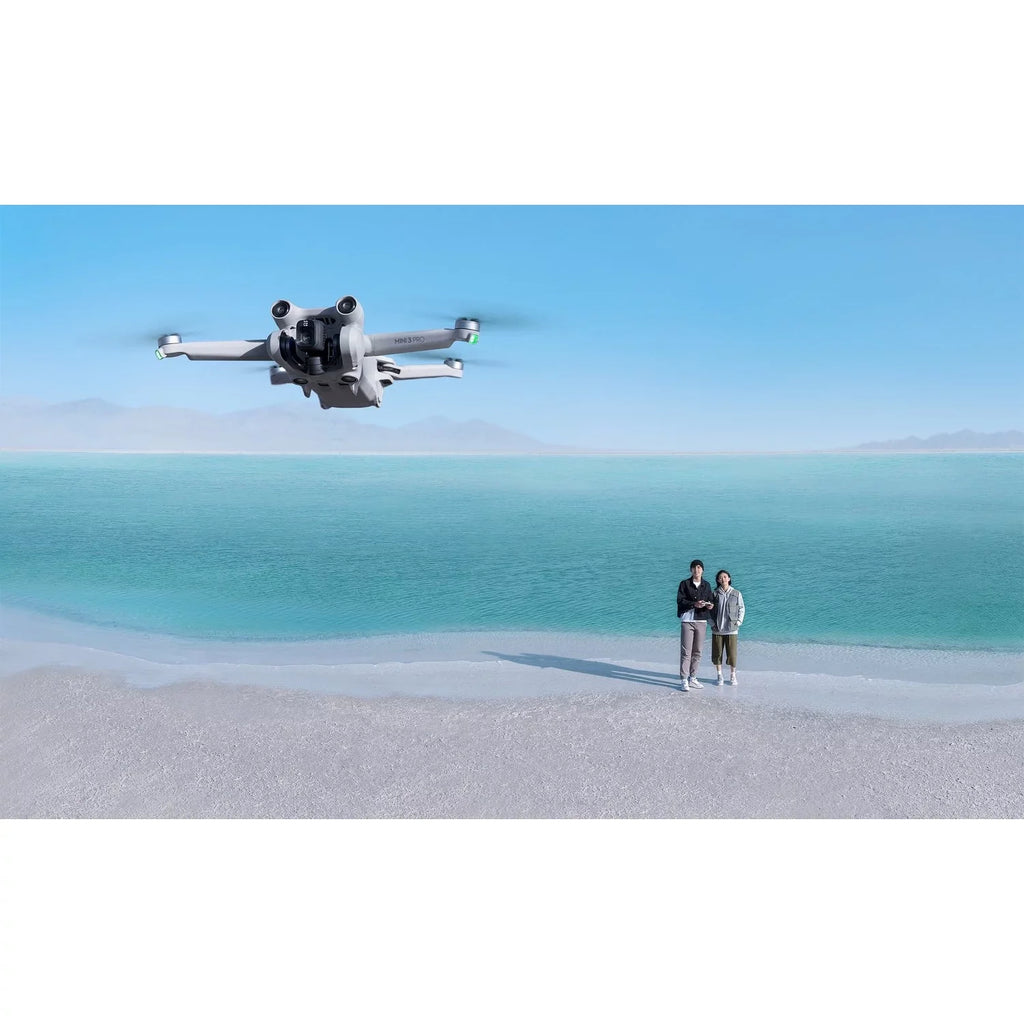 DJI Mini 3 Pro Camera Drone Quadcopter + RC Smart Remote (With Screen) 4K/60fps Video; 48MP; 34min Flight Time; Tri-Directional Obstacle Sensing Bundle w/ Deco Gear Backpack + 128GB Card &Accessories