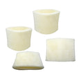 HQRP 4-pack Humidifier Filter for Idylis 0110950 Wick Filter H65 / H65-ID / RPS H65-C Replacement