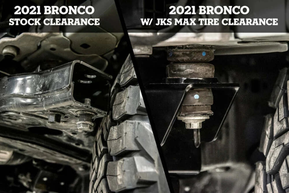 JKS Manufacturing JKS8300 Max Tire Clearance Kit for 2021 Ford Bronco