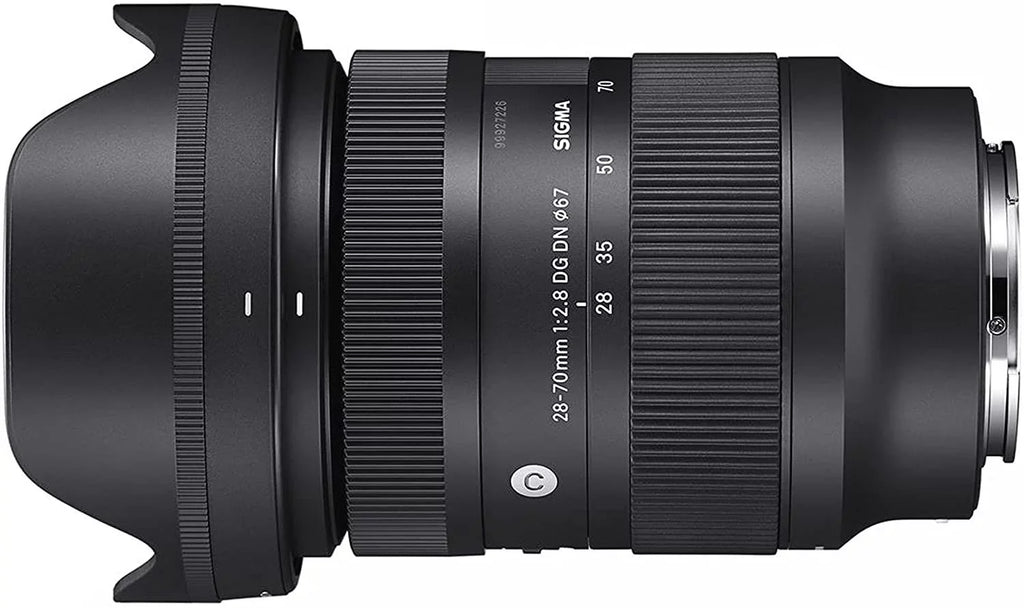 Sigma 28-70mm f/2.8 DG DN Contemporary Lens for E W/Extreme Pro SD Card, Photo Edit Software, More 27pcs