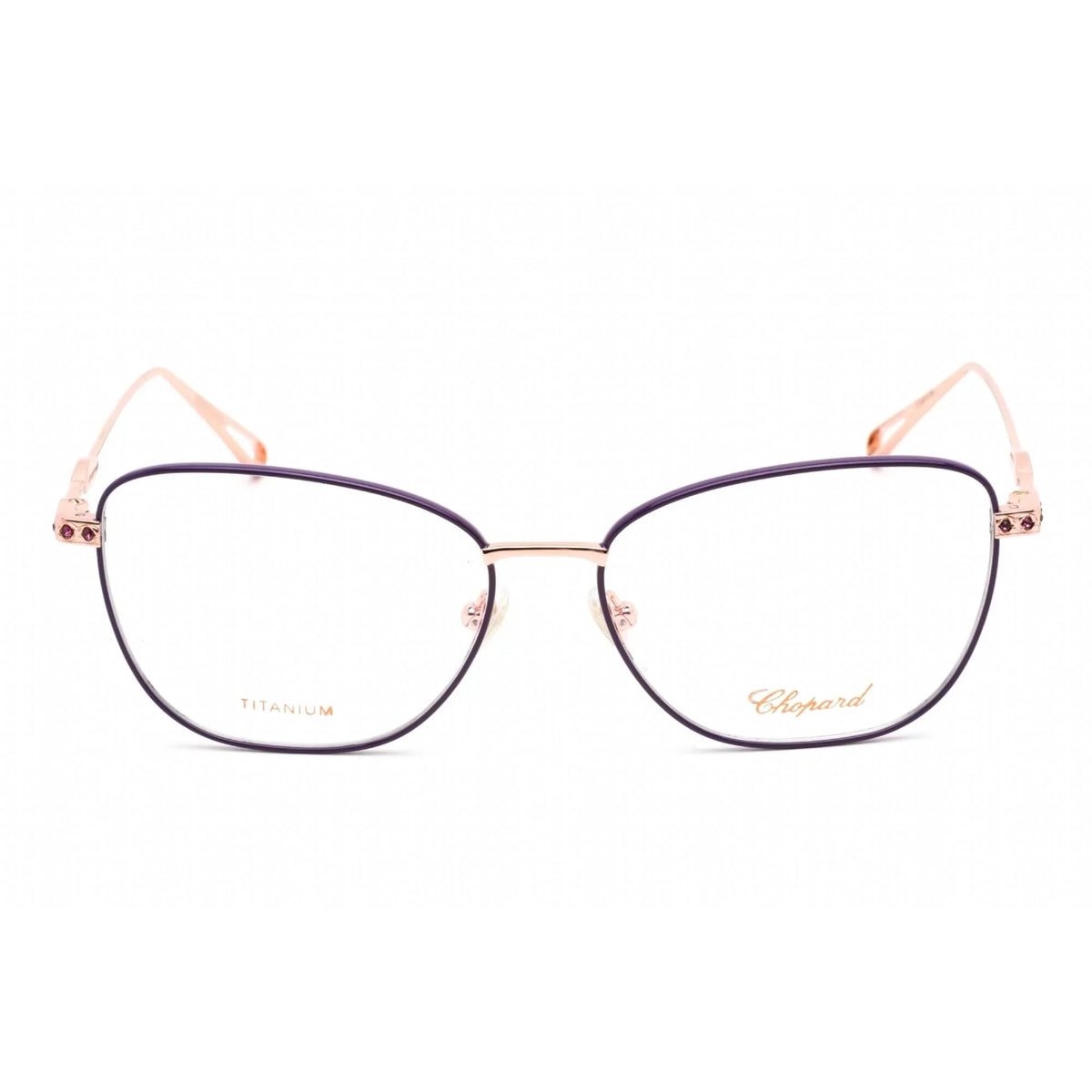 Chopard VCHD52S 08MZ Women's Shiny Metal Gold Metal Eyeglasses