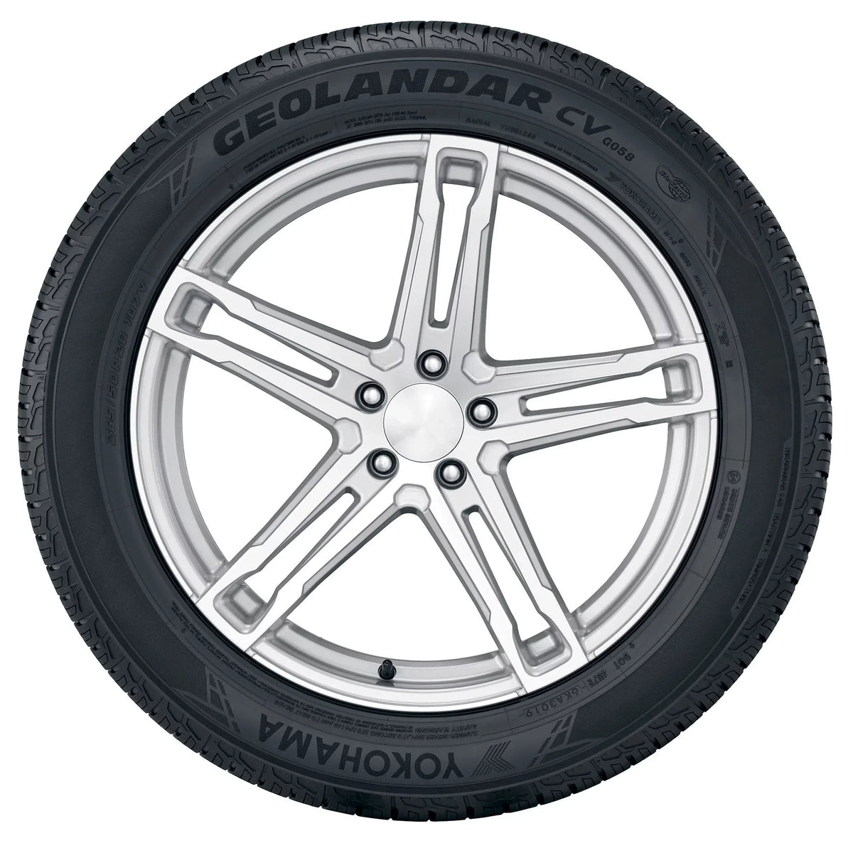 Yokohama Geolandar CV G058 245/65R17 107H BW All Season Tire