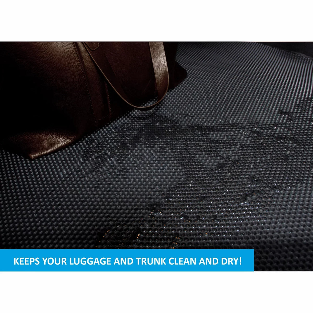 CLIM ART Cargo Liner for Jeep Cherokee 2019-2023 Custom Fit Trunk Mat, with Honeycomb Dirtproof & Fluid Technology - All-Climate, Heavy Duty, Anti-Slip Cargo Liner, Luggage - FL01114031