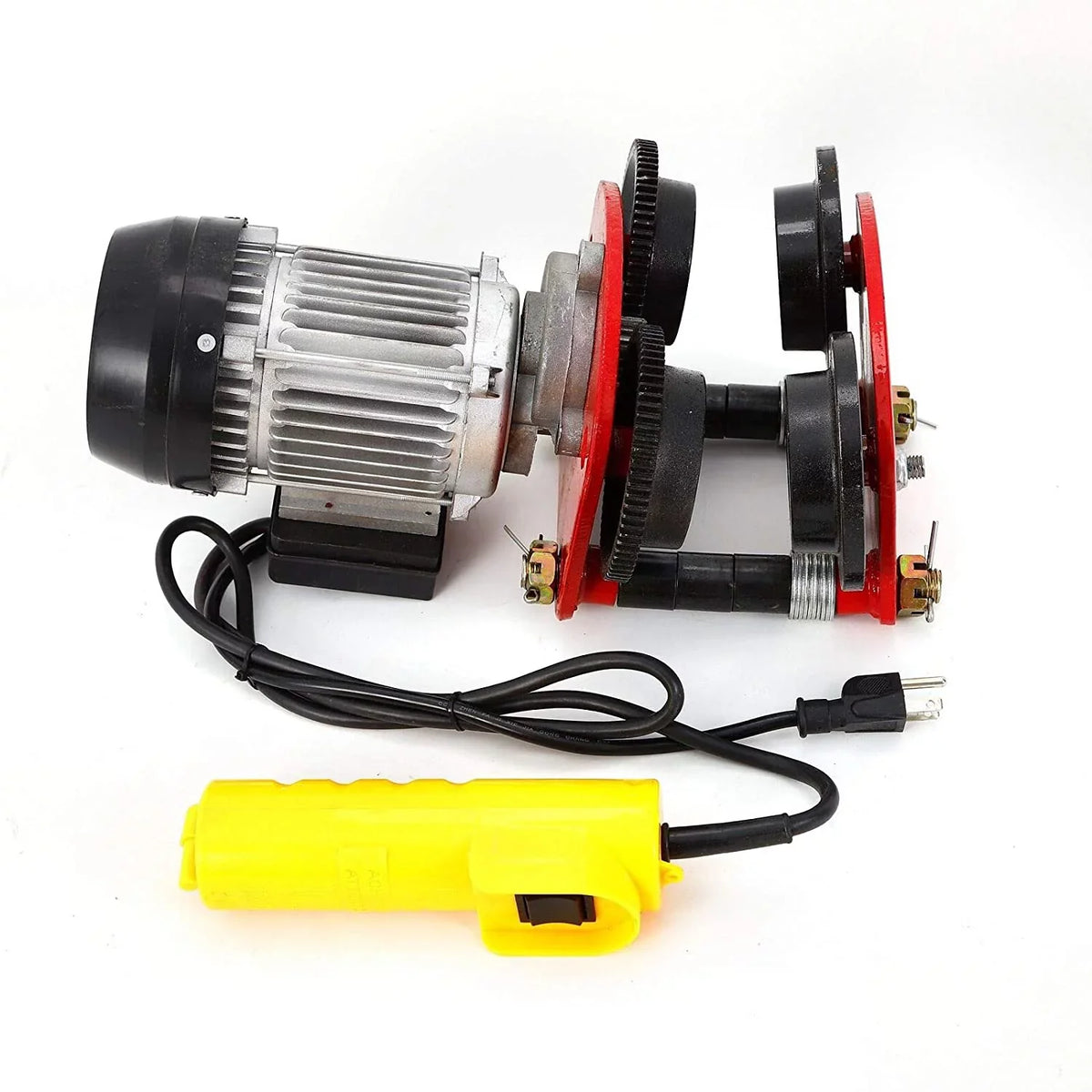 Miumaeov 2200lb Electric Overhead Motor Winch Hoist Lift Garage Crane w/ Remote 1400r/Min