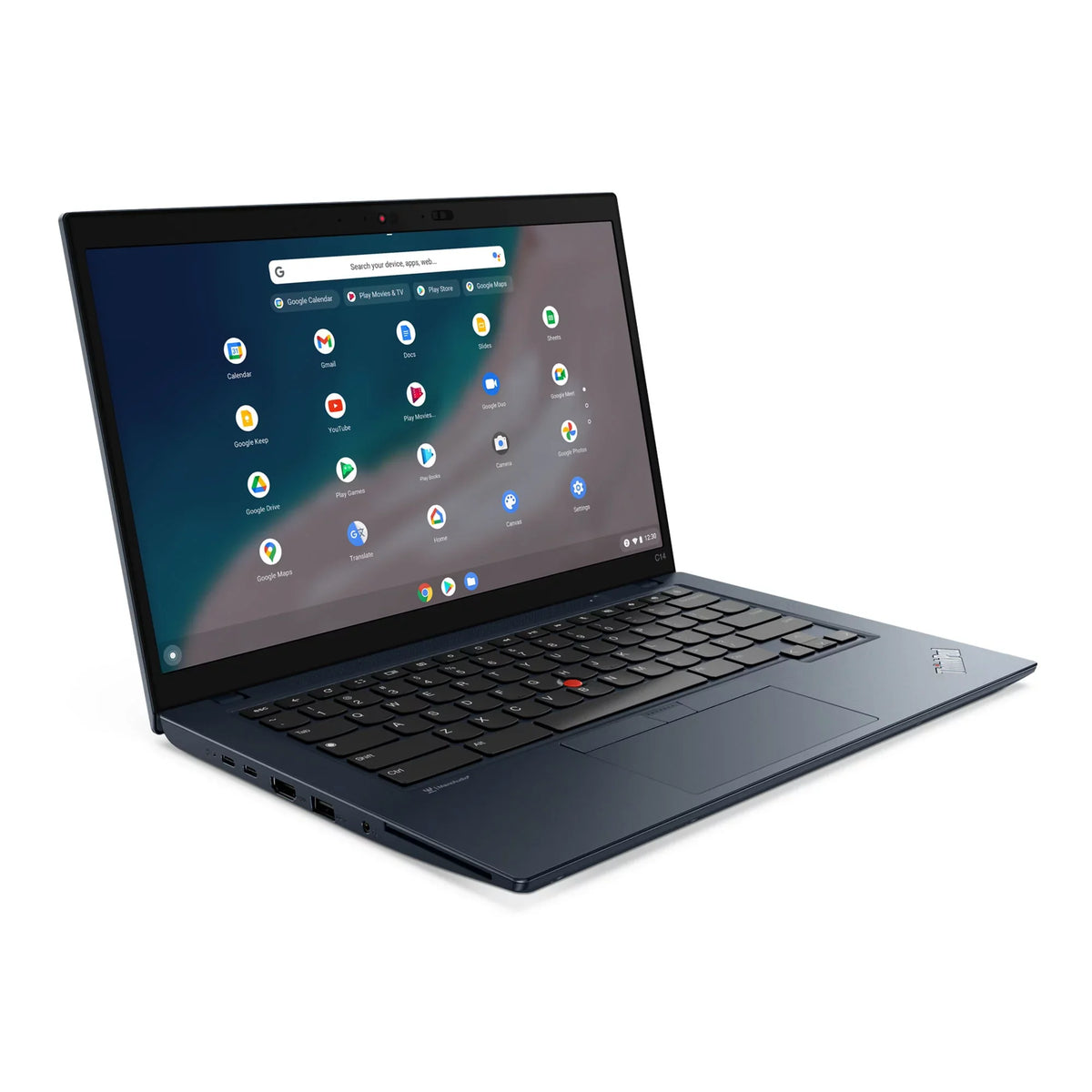 ThinkPad C14 Chromebook Notebook 14" FHD IPS, vPro®, Iris Xe, 8GB, 256GB
