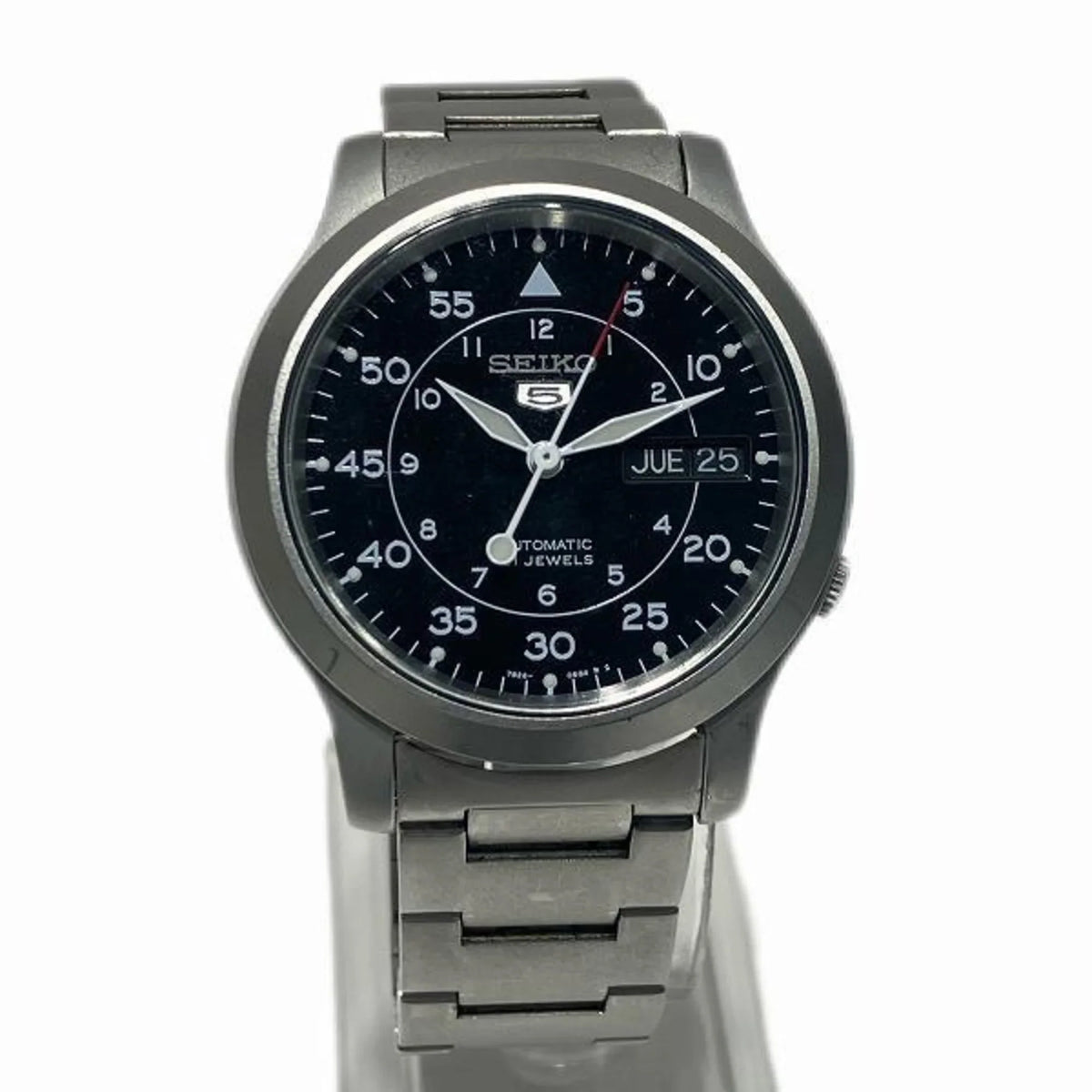 Pre-Owned Seiko Seiko5 7S26-02J0 Automatic 21 JEWELS Watch Men's (Good)