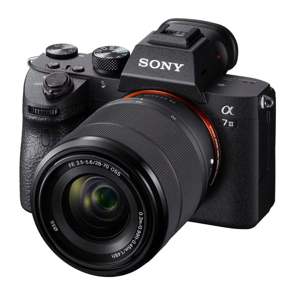 Alpha a7 III Mirrorless Camera with 28-70mm Lens and Wireless Mic Bundle