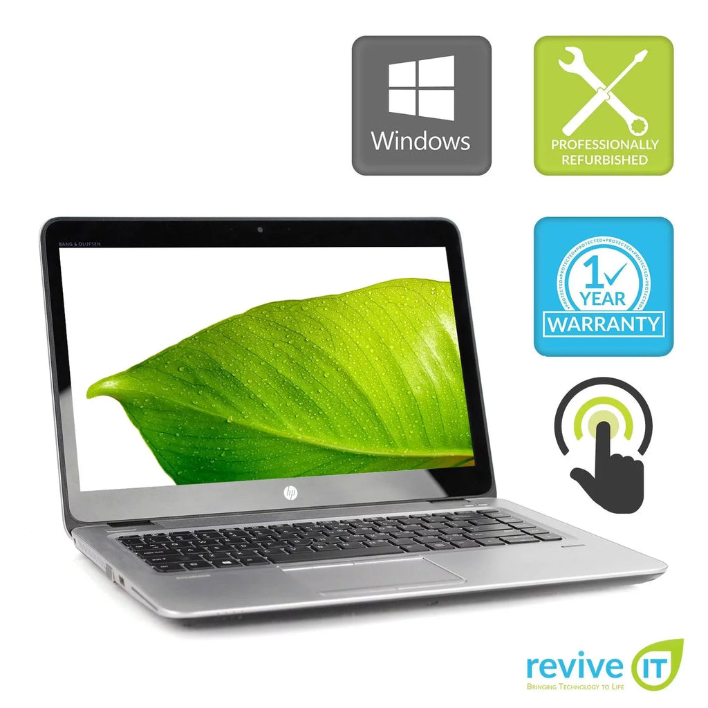 Refurbished EliteBook 745 G3 14" Touch Display Notebook A10 8GB 256GB SSD M.2 Dedicated Graphics Win 10 Home 1 Yr Wty B v.WCB