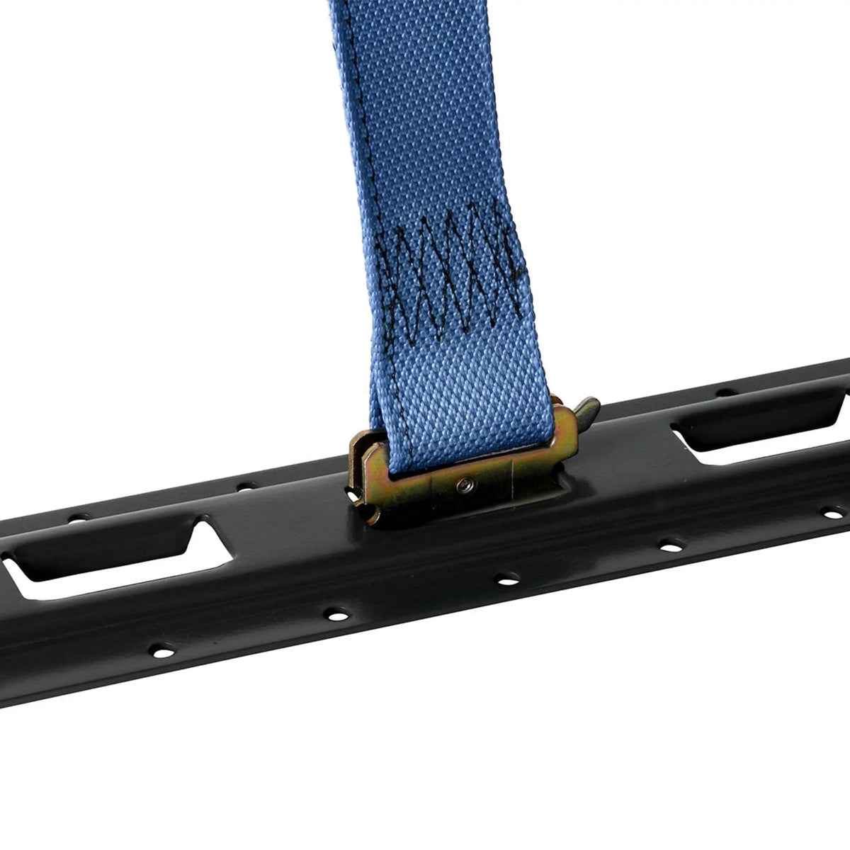"DC Cargo Mall Four 8-ft E-Track Rails, Vertical Powder Coated TieDowns | Long Heavy Duty Steel Etrack Rails for Trucks, Trailers"