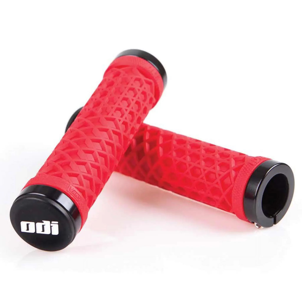 ODI GRIPS ODI LOCKON BONUS MTN VANS B-RD/BK-CLAMP 130mm