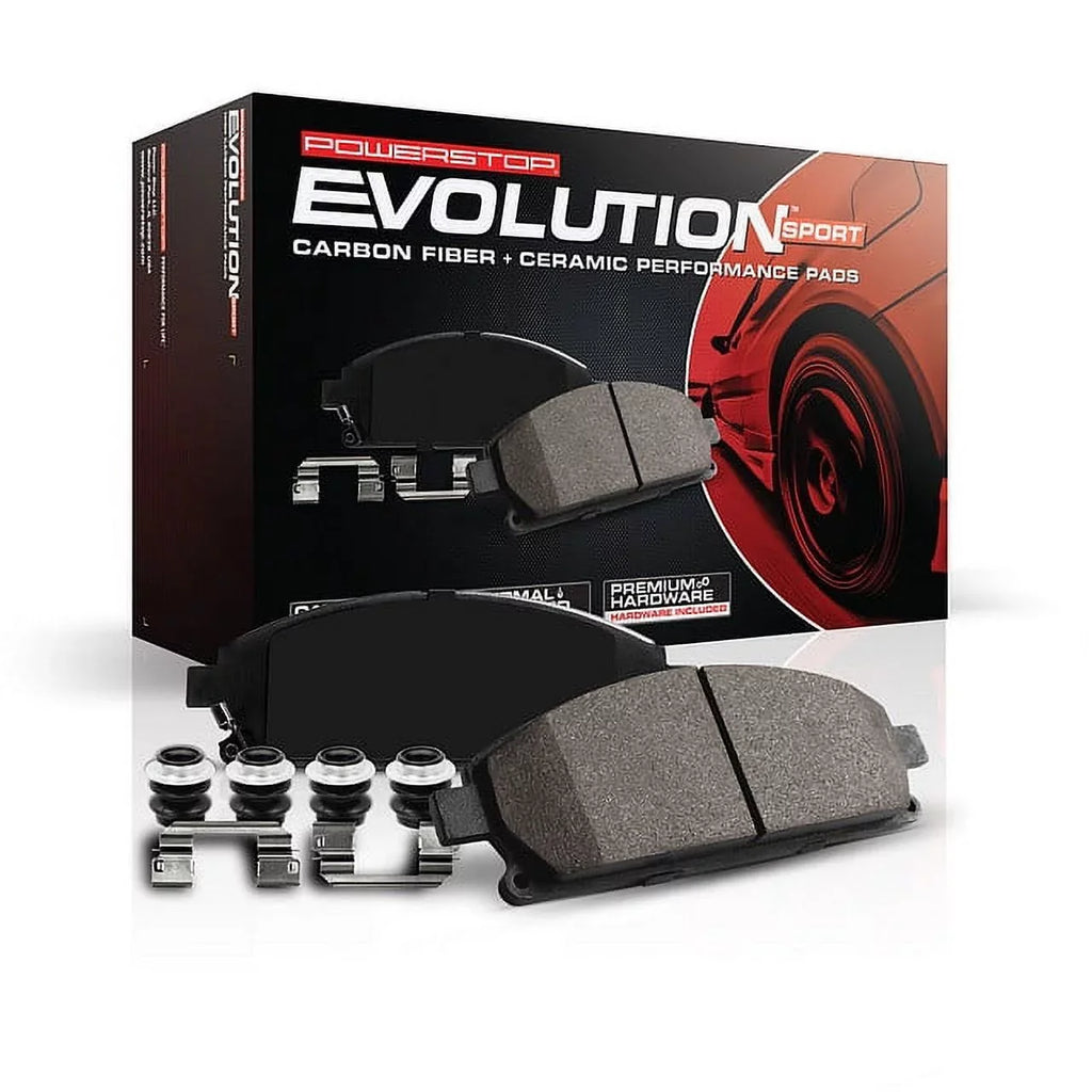 Power Stop Front Z23 Evolution Carbon-Fiber Ceramic Brake Pads Z23-2019 Fits 2019 Buick Encore