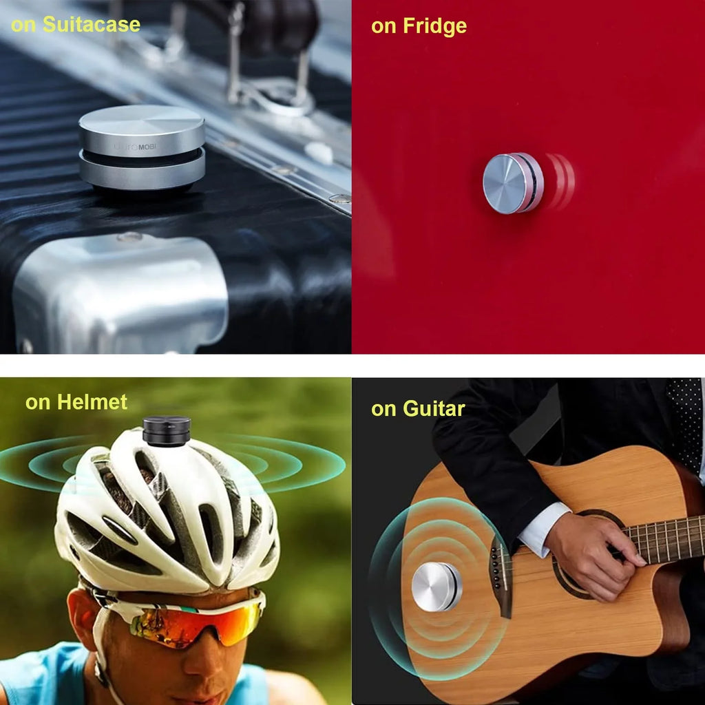 2pcs Humbird Speakers Bone Conduction Speakers Black Portable Wireless Speaker Stereo Mini Speaker 2pcs/pack