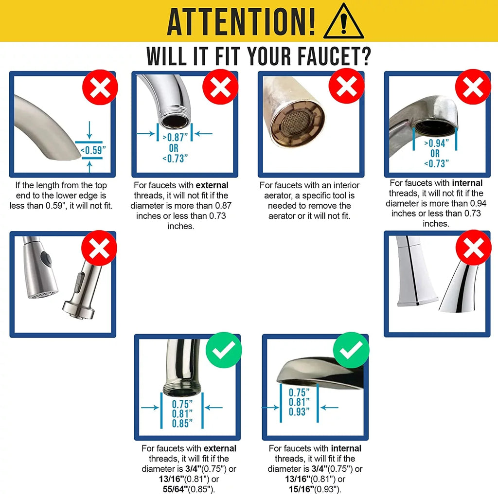 Dual Countertop Fluid Filter, Carbon and Mineral pH Alkaline Fluid Filter, Easy Install Faucet Liquid Filter - Reduces Heavy Metals, Bad Taste and Up to 99% of Chlorine - Black