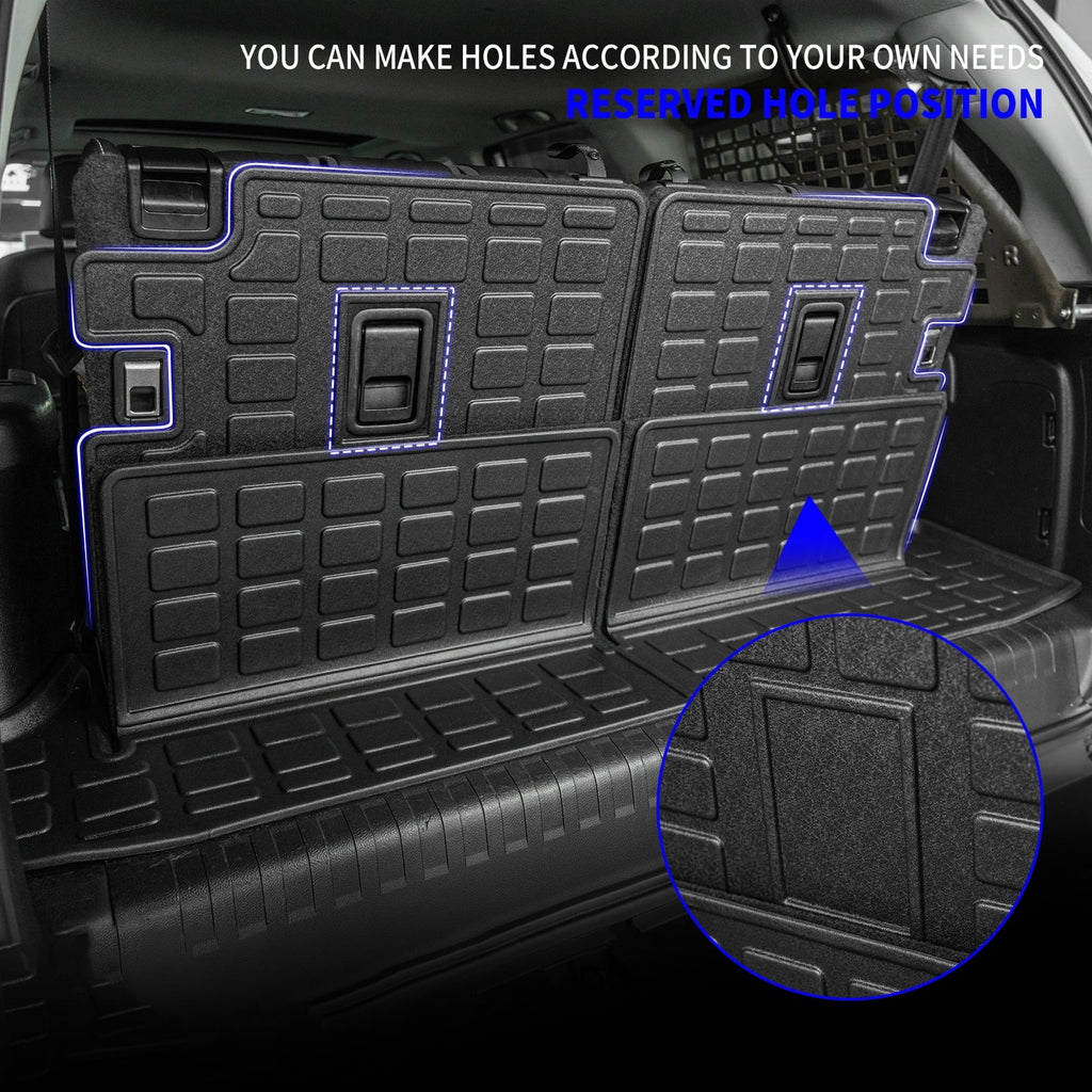 Fit 2010-2023 Toyota 4Runner 7 Seats Trunk Mat Cargo Liner 4 Runner Accessories (Fit 2nd&3rd Row)
