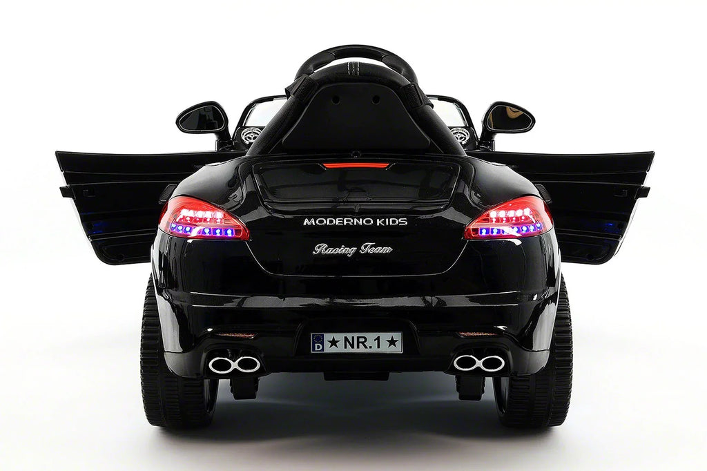 Kiddie Roadster 12V Kids Voltage-driven Ride-On Car with R/C Parental Remote | Black Metallic