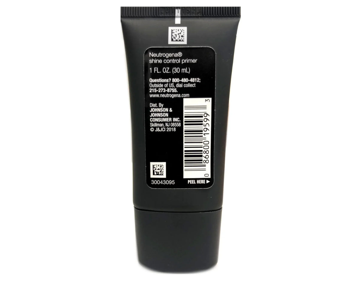 Neutrogena Shine Control Primer Rice Protein Complex, 1 Fl. Oz. - Pack of 2