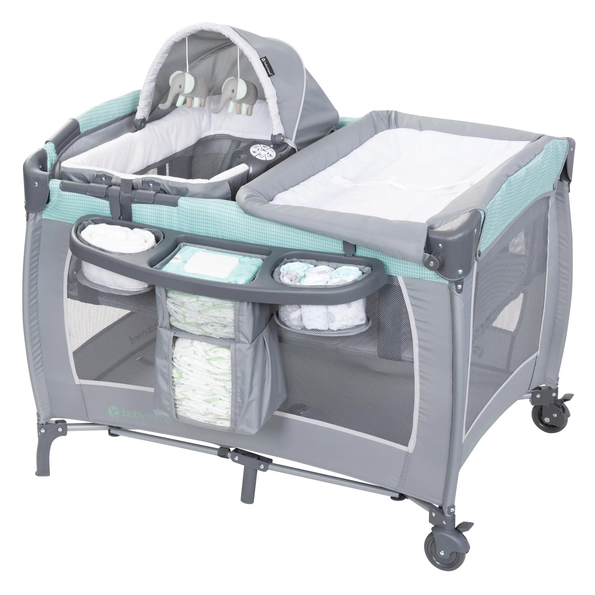 Baby Trend Lil Snooze Deluxe III; Cozy Mint