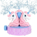 MoKo Unicorn Sprinkler for Kids Outdoor Play, Spray Fluid Toys for Summer Lawn Garden Activities
