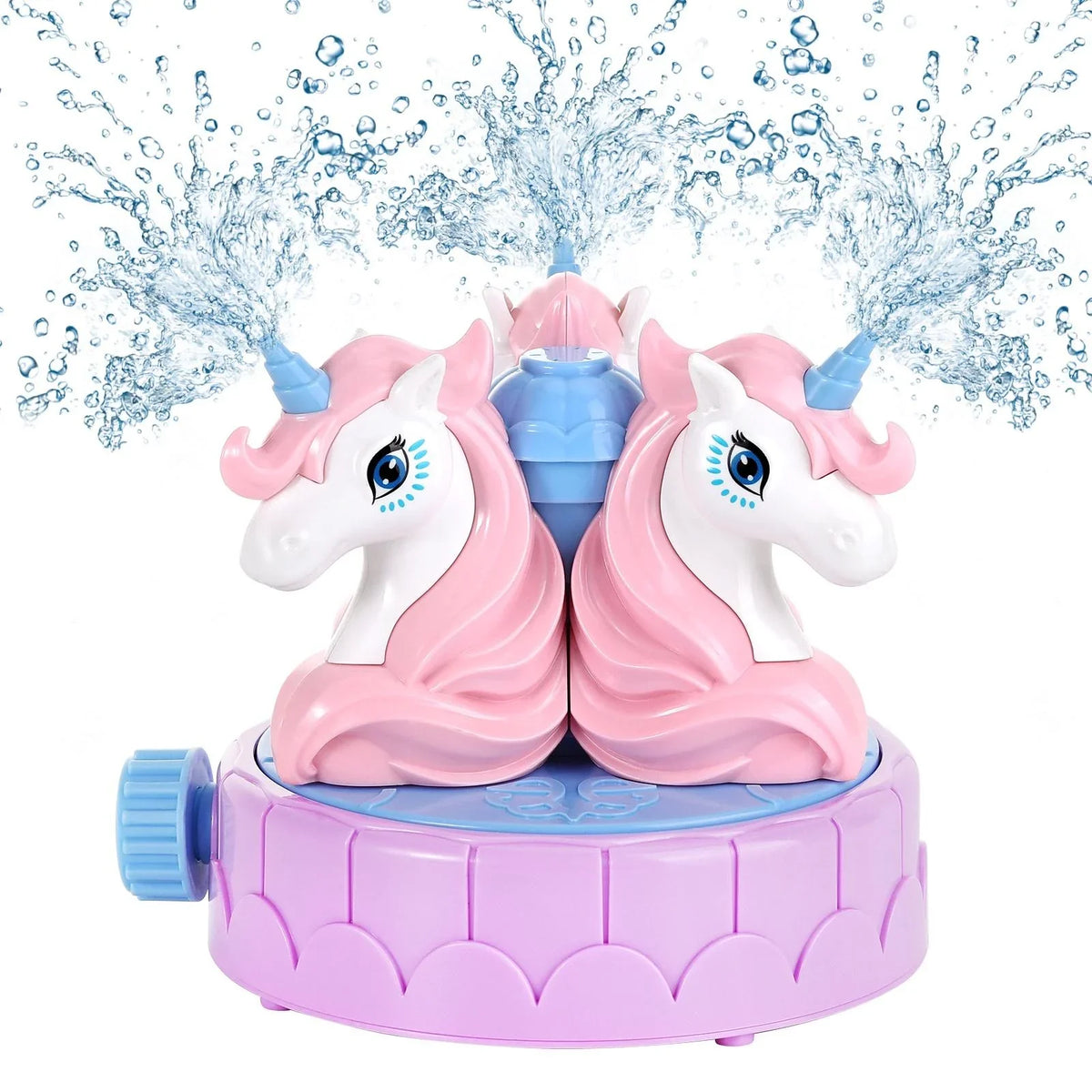 MoKo Unicorn Sprinkler for Kids Outdoor Play, Spray Fluid Toys for Summer Lawn Garden Activities