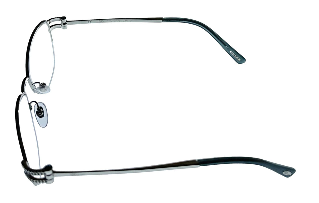 Chopard Women's Eyewear Rimless Square Silver Plate Metal VCH052S 579Y 52mm