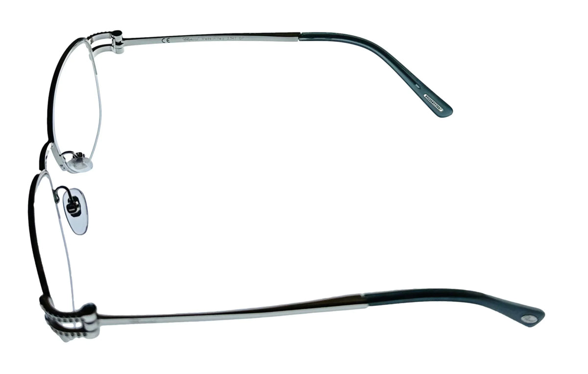Chopard Women's Eyewear Rimless Square Silver Plate Metal VCH052S 579Y 52mm