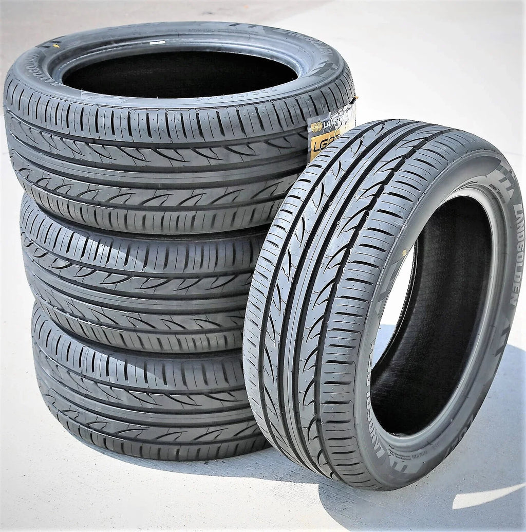 Landgolden LG27 225/45R18 ZR 95W XL A/S High Capability All Season Tire Fits: 2011-15 Chevrolet Cruze LTZ, 2012 Toyota Camry XLE