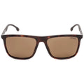 Carrera Polarized Bronze Rectangular Men's Sunglasses CARRERA 8032/S 0086/SP 57