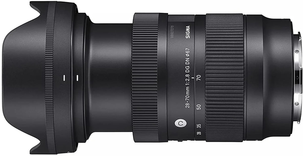 Sigma 28-70mm f/2.8 DG DN Contemporary Lens for E W/Extreme Pro SD Card, Photo Edit Software, More 27pcs