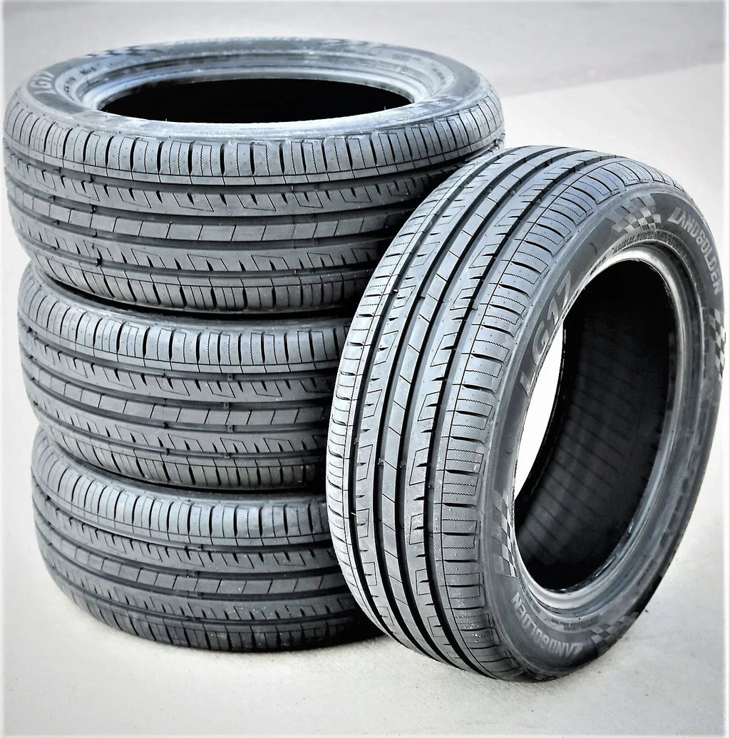 Landgolden LG17 195/55R15 85V Efficiency Tire Fits: 2007-08 Honda Fit Sport, 1999-2000 Honda Civic Si