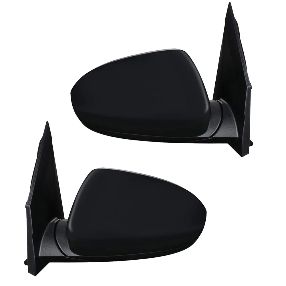 New Pair Of Mirrors Compatible With Hyundai Tucson Fuel Cell Sport Utility 4 Door 2016 2017 2018 By part number HY1321246 HY1320246 87620-D3410 87610-D3410 87620D3410 87610D3410