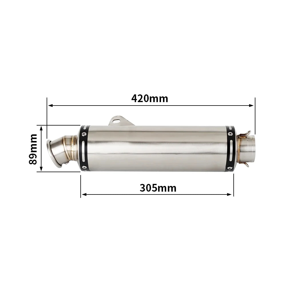 For Yamaha Tenere 700 2019 2020 2021 2022 2023 T7 T700 XTZ 690 700 Ténéré Escape Slip-on Motorcycle High Position Exhaust Muffler