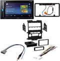 KIT2622 Bundle with Pioneer Multimedia DVD Car Stereo and Installation Kit - for 2009-2012 Nissan Frontier / Bluetooth Monitor Backup Camera, Double Din Mounting Dash Kit